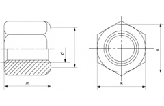 Гайка высокая М 16 DIN 6330 нерж.А2-50 thumb (1)