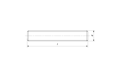 Шпилька резьбовая М 24х1000 DIN 975 кл.пр.10.9 цинк К (2)