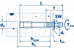 Анкер клиновой S-KA 8х50 thumb (3)