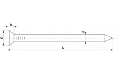 Гвоздь кровельный 3,5х40 цинк thumb (1)