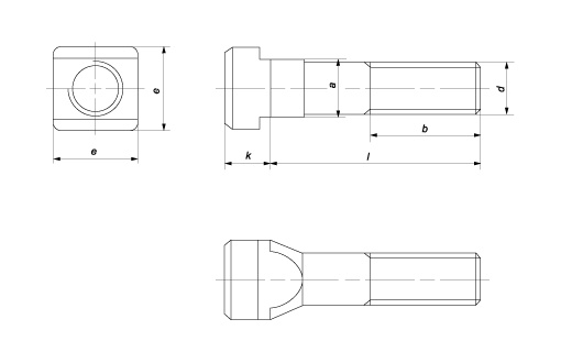 Винт 20 М20х125 DIN 787 8.8 (1)