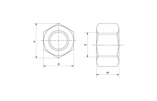 Гайка М 24 DIN 934 кл.пр.10 ТДц3 (1)