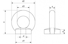 Рым-гайка М 12 DIN 582 нерж.А2 thumb (2)