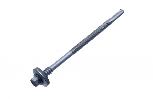 Шуруп для сэндвич-панелей HSP3-R-S19  5,5/6,3х130 RAL 9003 (сигнальный белый) (1)