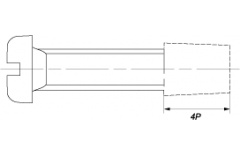 Винт М 8х20 DIN 7500 D цинк thumb (1)