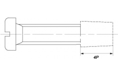 Винт М 8х20 DIN 7500 D цинк thumb (2)