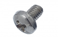 Винт М 5х12х12 DIN 7985 полуцилиндр латунь никель thumb (1)