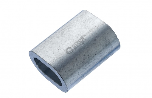 Зажим для троса алюминиевый 6 мм (DIN 3093) (1)