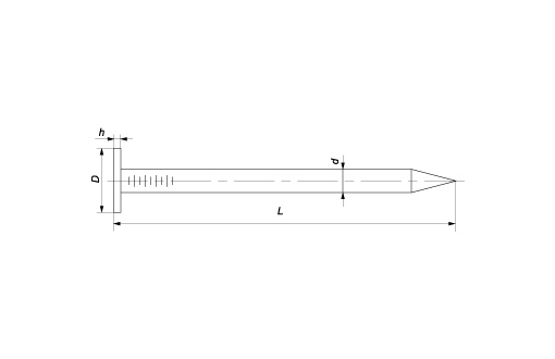 Гвоздь тарный 3,0х70 ГОСТ 4034-63 (РМЗ) (2)