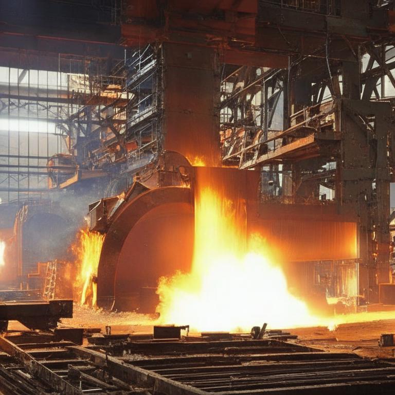 Минпромторг оценил уровень загрузки предприятий черной металлургии в России в 95%