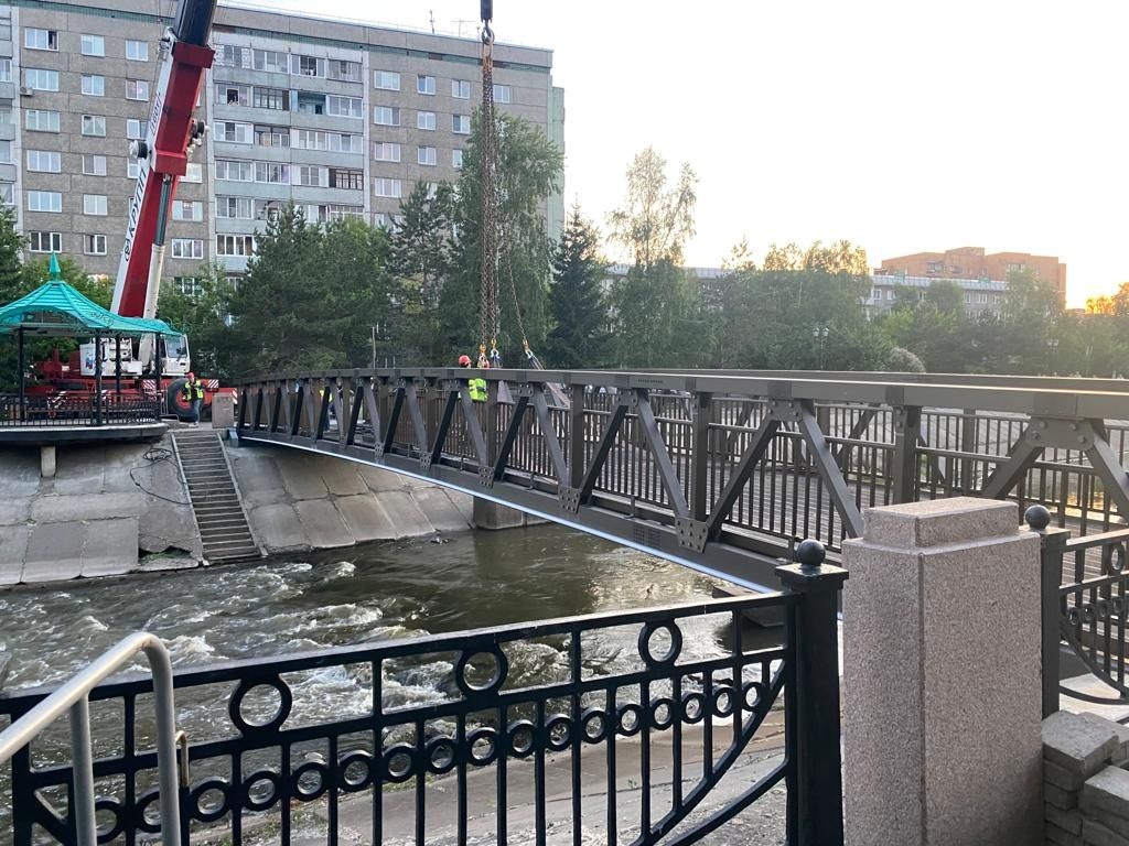 Красноярск - столица алюминиевых мостов