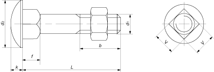 Схема стандарта DIN 603 (чертеж)